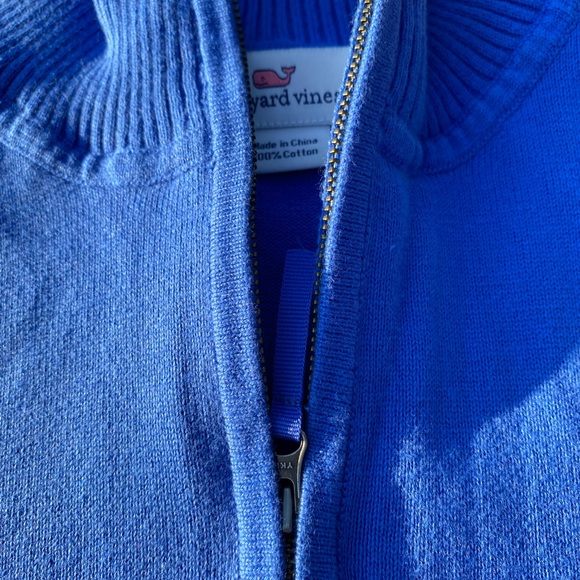 EUC Vineyard Vines 3/4 zip hoodie. - Picture 2 of 4